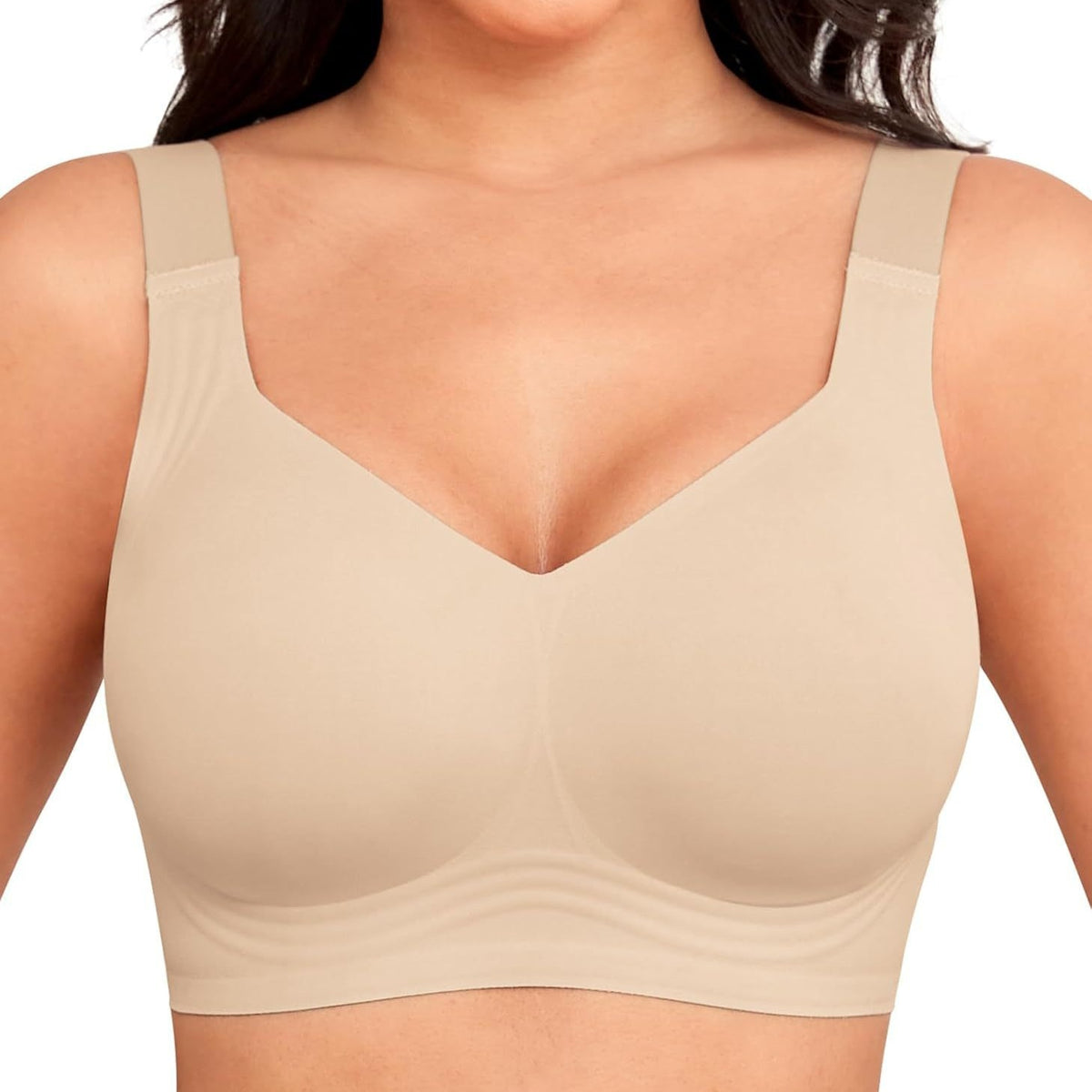 SEAMLESS SOFT COMFORT JELLY STRIP WIRELESS BRA