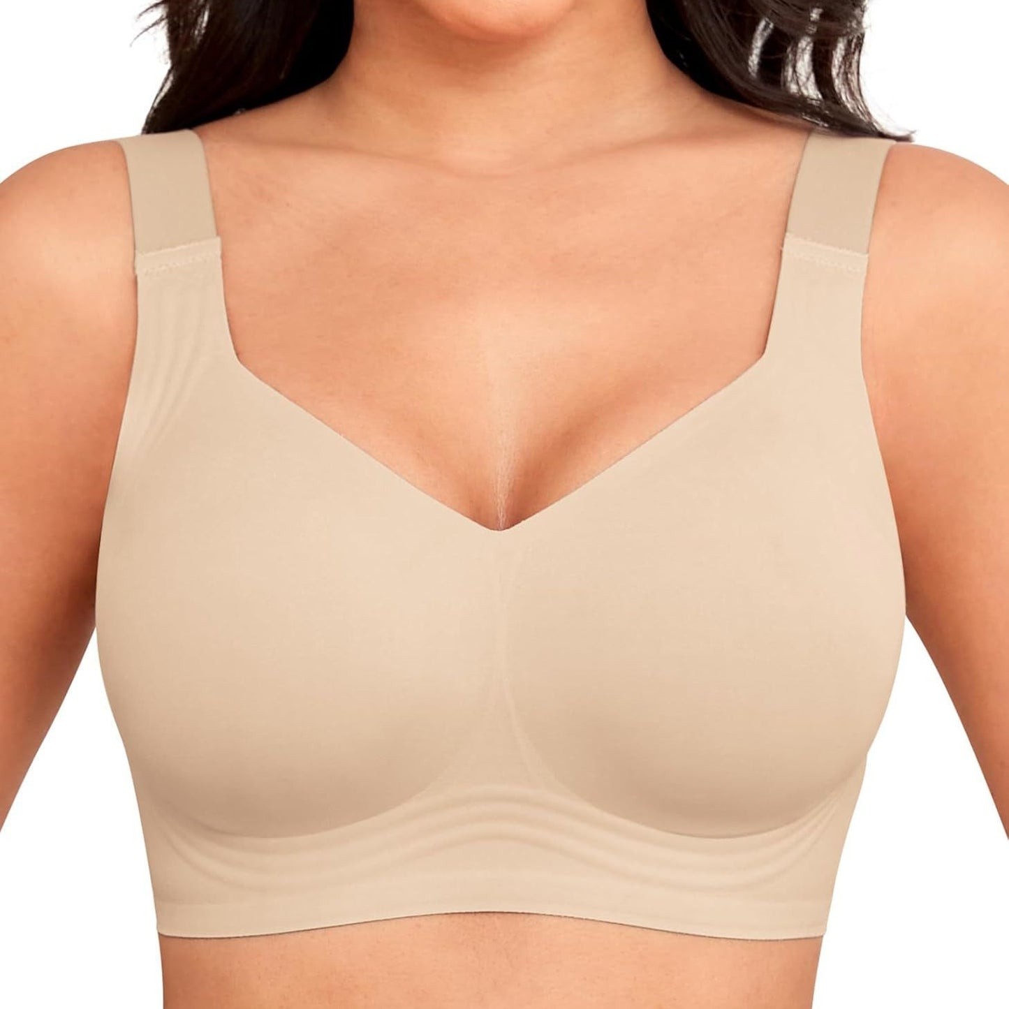 SEAMLESS SOFT COMFORT JELLY STRIP WIRELESS BRA