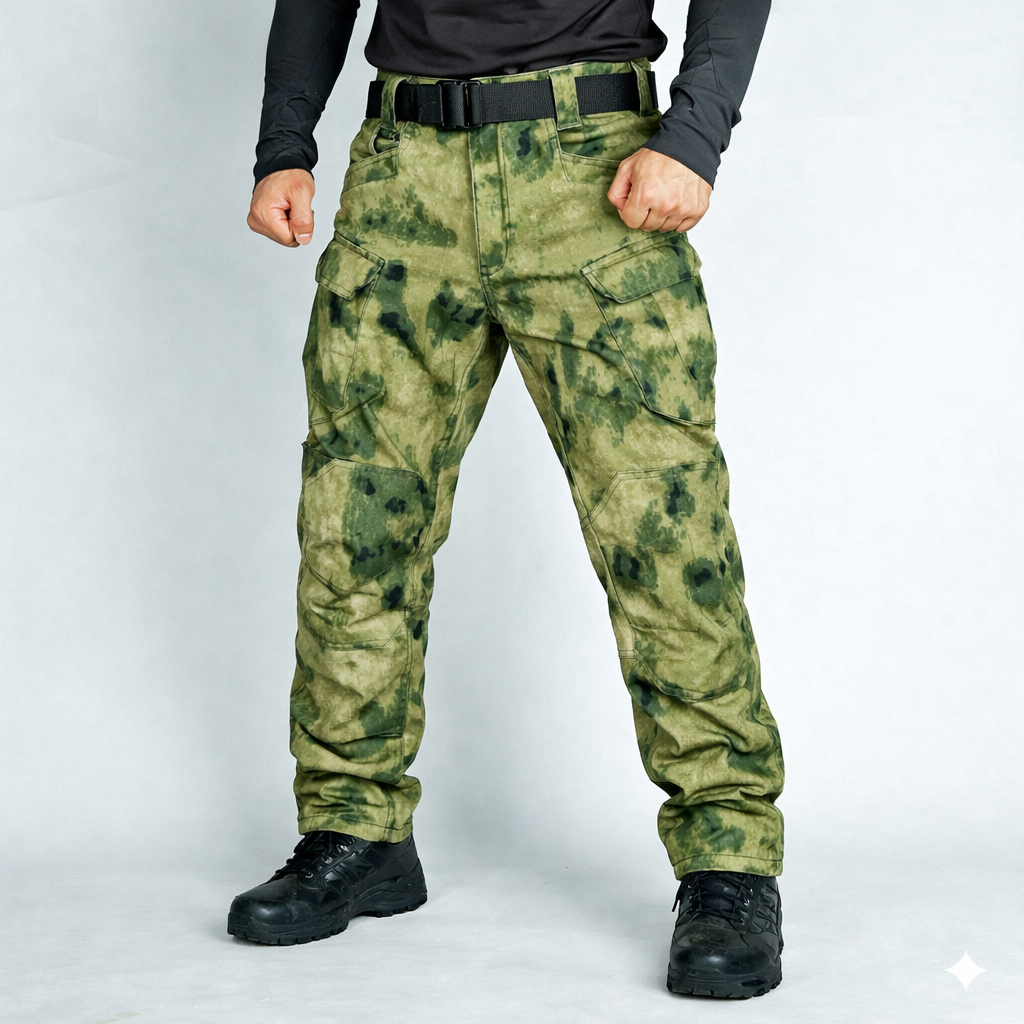 Pantalon tactique d’hiver softshell imperméable doublé en polaire