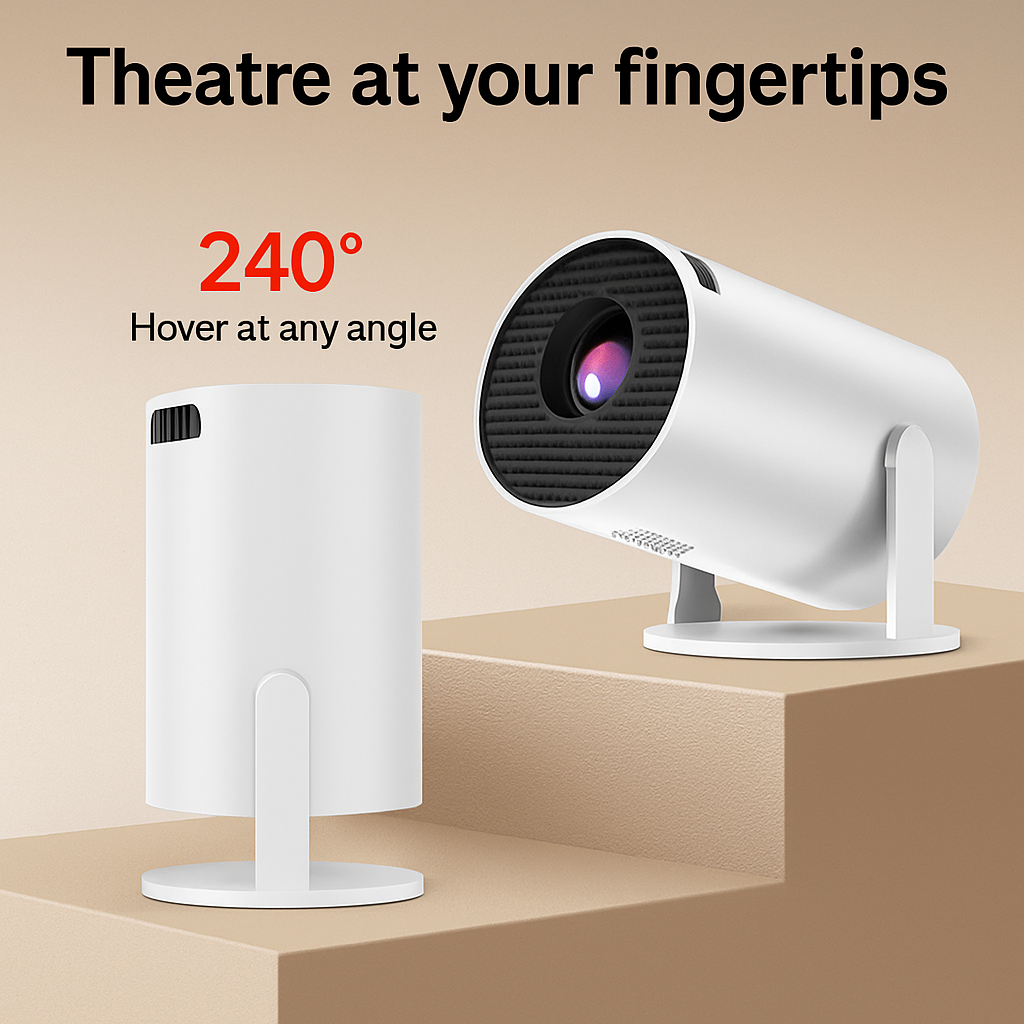 Wireless HD Projector – Big Screen Home Theater Anywhere